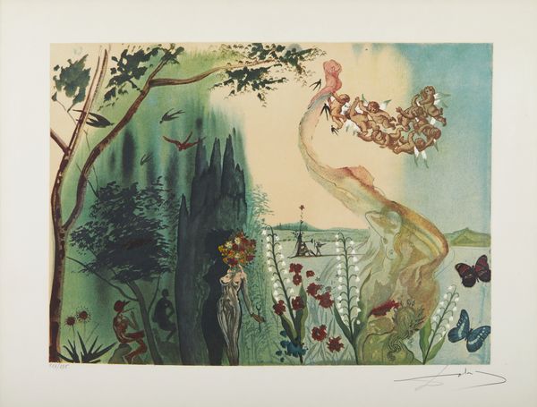 DALI' SALVADOR (1904 - 1989) : PRIMAVERA (LE QUATTRO STAGIONI), 1972  - Asta Asta 446 | GRAFICA MODERNA, FOTOGRAFIA E MULTIPLI D'AUTORE Online - Associazione Nazionale - Case d'Asta italiane