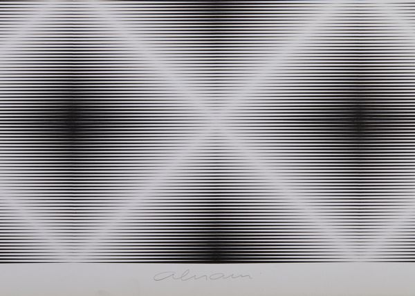 ALVIANI GETULIO (n. 1939) : SENZA TITOLO.  - Asta Asta 446 | GRAFICA MODERNA, FOTOGRAFIA E MULTIPLI D'AUTORE Online - Associazione Nazionale - Case d'Asta italiane