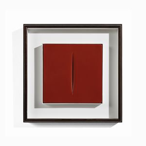 FONTANA LUCIO (1899 - 1968) - CONCETTO SPAZIALE, 1968.