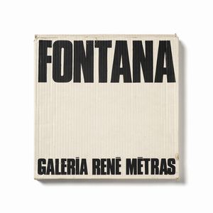 FONTANA LUCIO (1899 - 1968) : CONCETTO SPAZIALE, 1968.  - Asta Asta 446 | GRAFICA MODERNA, FOTOGRAFIA E MULTIPLI D'AUTORE Online - Associazione Nazionale - Case d'Asta italiane