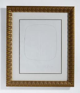 FONTANA LUCIO (1899 - 1968) : CONCETTO SPAZIALE ( DA 40 DISEGNI DI MAESTRI MODERNI), 1961  - Asta Asta 446 | GRAFICA MODERNA, FOTOGRAFIA E MULTIPLI D'AUTORE Online - Associazione Nazionale - Case d'Asta italiane