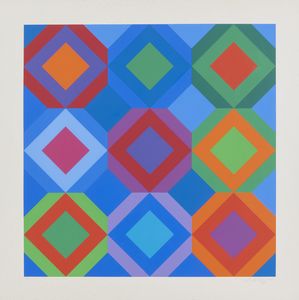 VASARELY VICTOR (1906 - 1997) - SENZA TITOLO