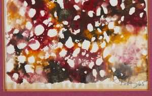 TOBEY MARK  (1890 - 1976) : SENZA TITOLO, 1965  - Asta Asta 446 | GRAFICA MODERNA, FOTOGRAFIA E MULTIPLI D'AUTORE Online - Associazione Nazionale - Case d'Asta italiane