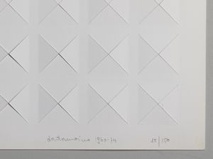 DADAMAINO  (1935 - 2004) : SENZA TITOLO, 1960-1974  - Asta Asta 446 | GRAFICA MODERNA, FOTOGRAFIA E MULTIPLI D'AUTORE Online - Associazione Nazionale - Case d'Asta italiane