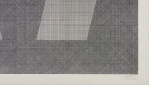 LEWITT SOL (1928 - 2007) : SIX GEOMETRIC FIGURES & ALL THEIR COMBINATIONS, PLATE #61,1980  - Asta Asta 446 | GRAFICA MODERNA, FOTOGRAFIA E MULTIPLI D'AUTORE Online - Associazione Nazionale - Case d'Asta italiane