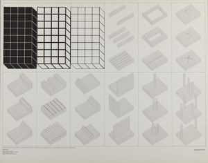 SUPERSTUDIO - ISTOGRAMMI DI ARCHITETTURA, 1969
