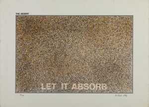 DIAS  ANTONIO (1944 - 2018) - THE DESERT (LET IT ABSORB)