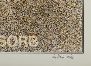 DIAS  ANTONIO (1944 - 2018) : THE DESERT (LET IT ABSORB)  - Asta Asta 446 | GRAFICA MODERNA, FOTOGRAFIA E MULTIPLI D'AUTORE Online - Associazione Nazionale - Case d'Asta italiane