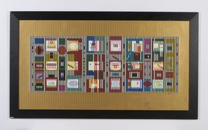 AGAM YAACOV  (n. 1928) : SENZA TITOLO.  - Asta Asta 446 | GRAFICA MODERNA, FOTOGRAFIA E MULTIPLI D'AUTORE Online - Associazione Nazionale - Case d'Asta italiane