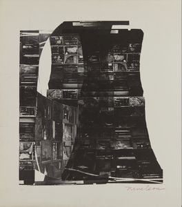 NEVELSON LOUISE (1899 - 1988) - NIGHT REFLECTIONS, 1968