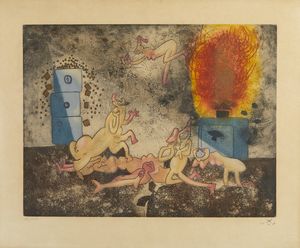 MATTA ROBERTO SEBASTIAN ANTONIO (1911 - 2002) - LANDRU, 1974