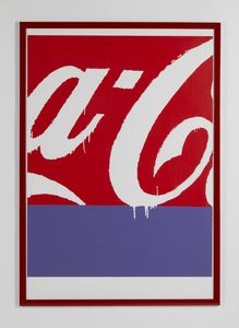 SCHIFANO MARIO (1934 - 1998) : SENZA TITOLO (COCA COLA)  - Asta Asta 446 | GRAFICA MODERNA, FOTOGRAFIA E MULTIPLI D'AUTORE Online - Associazione Nazionale - Case d'Asta italiane