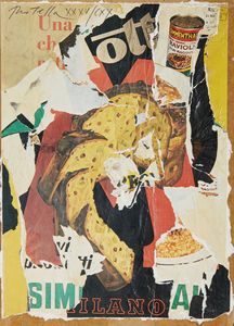 ROTELLA MIMMO (1918 - 2006) - ALL'ITALIANA, 1978