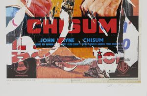 ROTELLA MIMMO (1918 - 2006) : CHIUSUM  - Asta Asta 446 | GRAFICA MODERNA, FOTOGRAFIA E MULTIPLI D'AUTORE Online - Associazione Nazionale - Case d'Asta italiane