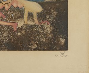 MATTA ROBERTO SEBASTIAN ANTONIO (1911 - 2002) : LANDRU, 1974  - Asta Asta 446 | GRAFICA MODERNA, FOTOGRAFIA E MULTIPLI D'AUTORE Online - Associazione Nazionale - Case d'Asta italiane