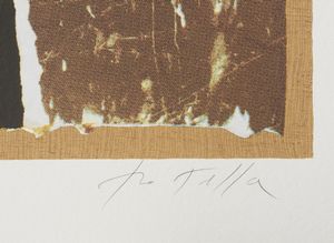 ROTELLA MIMMO (1918 - 2006) : IL GIORNALE DI PICASSO (MIMMO ROTELLA. I MAESTRI DEL 900), 2000  - Asta Asta 446 | GRAFICA MODERNA, FOTOGRAFIA E MULTIPLI D'AUTORE Online - Associazione Nazionale - Case d'Asta italiane