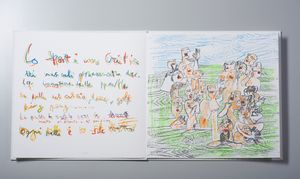 MATTA ROBERTO SEBASTIAN ANTONIO (1911 - 2002) : MUSIK - FOOT, 1990  - Asta Asta 446 | GRAFICA MODERNA, FOTOGRAFIA E MULTIPLI D'AUTORE Online - Associazione Nazionale - Case d'Asta italiane