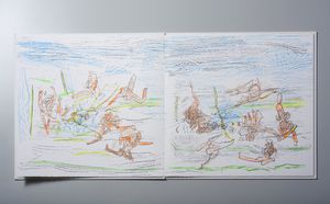 MATTA ROBERTO SEBASTIAN ANTONIO (1911 - 2002) : MUSIK - FOOT, 1990  - Asta Asta 446 | GRAFICA MODERNA, FOTOGRAFIA E MULTIPLI D'AUTORE Online - Associazione Nazionale - Case d'Asta italiane