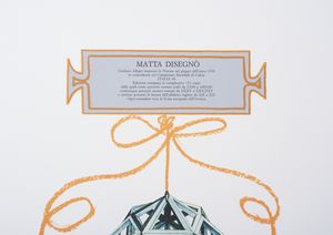 MATTA ROBERTO SEBASTIAN ANTONIO (1911 - 2002) : MUSIK - FOOT, 1990  - Asta Asta 446 | GRAFICA MODERNA, FOTOGRAFIA E MULTIPLI D'AUTORE Online - Associazione Nazionale - Case d'Asta italiane