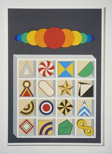 DEL PEZZO LUCIO (1933 - 2020) : DISCHI CROMATICI.  - Asta Asta 446 | GRAFICA MODERNA, FOTOGRAFIA E MULTIPLI D'AUTORE Online - Associazione Nazionale - Case d'Asta italiane