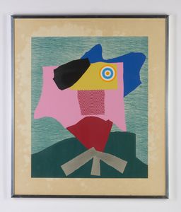 BAJ ENRICO (1924 - 2003) : MARINAIO, 1969  - Asta Asta 446 | GRAFICA MODERNA, FOTOGRAFIA E MULTIPLI D'AUTORE Online - Associazione Nazionale - Case d'Asta italiane