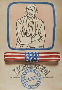 LICHTENSTEIN ROY (1923 - 1997) - LICHTESTEIN, GALLERIA APOLLINAIRE, 1965