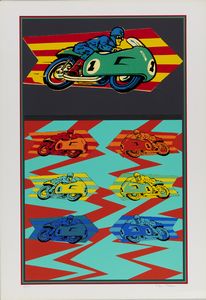 PHILLIPS PETER (n. 1939) - MULTImotor PLIKATION, 1975