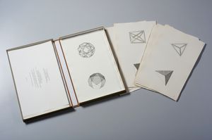 CEROLI MARIO (n. 1938) - LE IDEE DIRETTRICI. LA DIVINA PROPORZIONE (CARTELLA), 1972