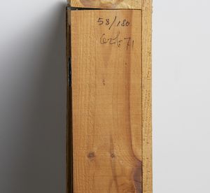 CEROLI MARIO (n. 1938) : SOLE NELLA FINESTRA, 1971  - Asta Asta 446 | GRAFICA MODERNA, FOTOGRAFIA E MULTIPLI D'AUTORE Online - Associazione Nazionale - Case d'Asta italiane