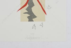 BOETTI ALIGHIERO (1940 - 1994) : I VEDENTI (LE INFINITE POSSIBILIT� DI ESISTERE), 1988  - Asta Asta 446 | GRAFICA MODERNA, FOTOGRAFIA E MULTIPLI D'AUTORE Online - Associazione Nazionale - Case d'Asta italiane