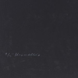 KOUNELLIS JANNIS (n. 1936) : SENZA TITOLO (FIORE NERO)  - Asta Asta 446 | GRAFICA MODERNA, FOTOGRAFIA E MULTIPLI D'AUTORE Online - Associazione Nazionale - Case d'Asta italiane