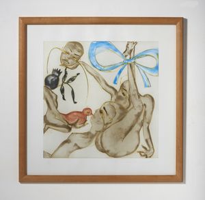 CLEMENTE FRANCESCO (n. 1952) : YELLOW, RED, OR BLUE, 1999  - Asta Asta 446 | GRAFICA MODERNA, FOTOGRAFIA E MULTIPLI D'AUTORE Online - Associazione Nazionale - Case d'Asta italiane