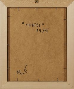 ZAZA MICHELE (n. 1948) : MIMESI (9 ELEMENTI), 1975  - Asta Asta 446 | GRAFICA MODERNA, FOTOGRAFIA E MULTIPLI D'AUTORE Online - Associazione Nazionale - Case d'Asta italiane