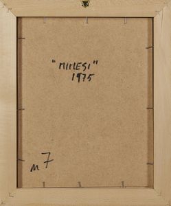 ZAZA MICHELE (n. 1948) : MIMESI (9 ELEMENTI), 1975  - Asta Asta 446 | GRAFICA MODERNA, FOTOGRAFIA E MULTIPLI D'AUTORE Online - Associazione Nazionale - Case d'Asta italiane