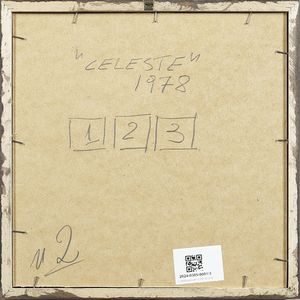 ZAZA MICHELE (n. 1948) : CELESTE, 1978  - Asta Asta 446 | GRAFICA MODERNA, FOTOGRAFIA E MULTIPLI D'AUTORE Online - Associazione Nazionale - Case d'Asta italiane