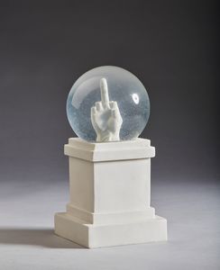 CATTELAN MAURIZIO (n. 1960) - SNOWBALL L.O.V.E.