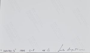 ARGENTINI GUIDO (n. 1966) : HAWAII 4, 1999  - Asta Asta 446 | GRAFICA MODERNA, FOTOGRAFIA E MULTIPLI D'AUTORE Online - Associazione Nazionale - Case d'Asta italiane