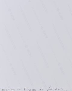 ARGENTINI GUIDO (n. 1966) : ALENA 3, 1999  - Asta Asta 446 | GRAFICA MODERNA, FOTOGRAFIA E MULTIPLI D'AUTORE Online - Associazione Nazionale - Case d'Asta italiane