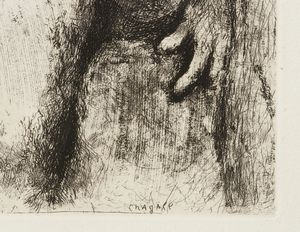 CHAGALL MARC (1887 - 1985) : DALLA SERIE LA BIBLE: LA COLOMBE DE L'ARCHE.  - Asta Asta 446 | GRAFICA MODERNA, FOTOGRAFIA E MULTIPLI D'AUTORE Online - Associazione Nazionale - Case d'Asta italiane