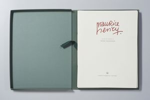 HENRY MAURICE (1907 - 1984) : MAURICE HENRY, 1969  - Asta Asta 446 | GRAFICA MODERNA, FOTOGRAFIA E MULTIPLI D'AUTORE Online - Associazione Nazionale - Case d'Asta italiane