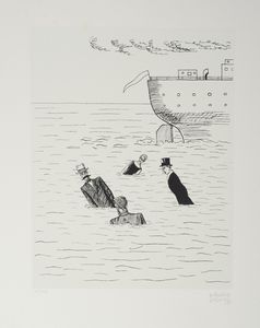 HENRY MAURICE (1907 - 1984) : MAURICE HENRY, 1969  - Asta Asta 446 | GRAFICA MODERNA, FOTOGRAFIA E MULTIPLI D'AUTORE Online - Associazione Nazionale - Case d'Asta italiane