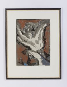 MARINI MARINO (1901 - 1980) : GIOCOLIERE E CAVALLO, 1977  - Asta Asta 446 | GRAFICA MODERNA, FOTOGRAFIA E MULTIPLI D'AUTORE Online - Associazione Nazionale - Case d'Asta italiane