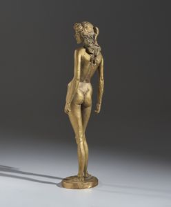 MESSINA FRANCESCO (1900 - 1995) : SENZA TITOLO (BEATRICE)  - Asta Asta 446 | GRAFICA MODERNA, FOTOGRAFIA E MULTIPLI D'AUTORE Online - Associazione Nazionale - Case d'Asta italiane