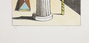 DE CHIRICO GIORGIO (1888 - 1978) : LA MUSA, 1973  - Asta Asta 446 | GRAFICA MODERNA, FOTOGRAFIA E MULTIPLI D'AUTORE Online - Associazione Nazionale - Case d'Asta italiane