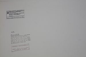 GIACOMELLI MARIO (1925 - 2000) : DALLA SERIE 'PERCHE', 1957  - Asta Asta 446 | GRAFICA MODERNA, FOTOGRAFIA E MULTIPLI D'AUTORE Online - Associazione Nazionale - Case d'Asta italiane