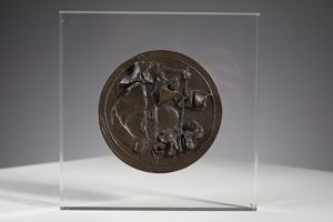 ARNOLDI NAG (n. 1928) : SENZA TITOLO, 1990  - Asta Asta 446 | GRAFICA MODERNA, FOTOGRAFIA E MULTIPLI D'AUTORE Online - Associazione Nazionale - Case d'Asta italiane