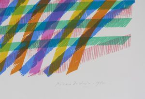 DORAZIO PIERO (1927 - 2005) : COMPOSIZIONE, 1984  - Asta Asta 446 | GRAFICA MODERNA, FOTOGRAFIA E MULTIPLI D'AUTORE Online - Associazione Nazionale - Case d'Asta italiane