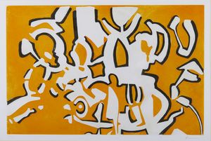 ACCARDI CARLA (1924 - 2014) - LA RICERCA DEL COLORE (GIALLO)