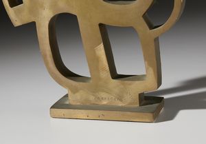 CONSAGRA PIETRO (1920 - 2005) : SBILENCA N.2, 1982  - Asta Asta 446 | GRAFICA MODERNA, FOTOGRAFIA E MULTIPLI D'AUTORE Online - Associazione Nazionale - Case d'Asta italiane