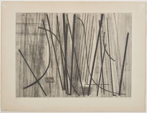 HARTUNG HANS (1904 - 1989) - GRAVURE 12,1953